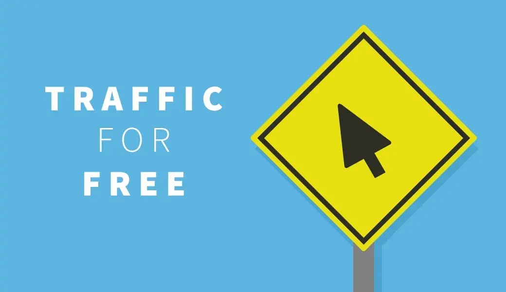 Blog free traffic graphic