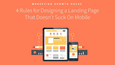 4 Rules for Designing a Landing Page That Doesn’t Suck On Mobile